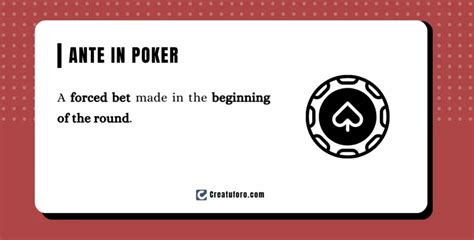 Ante In Poker: Meaning, How To Use, & Strategies to Win.